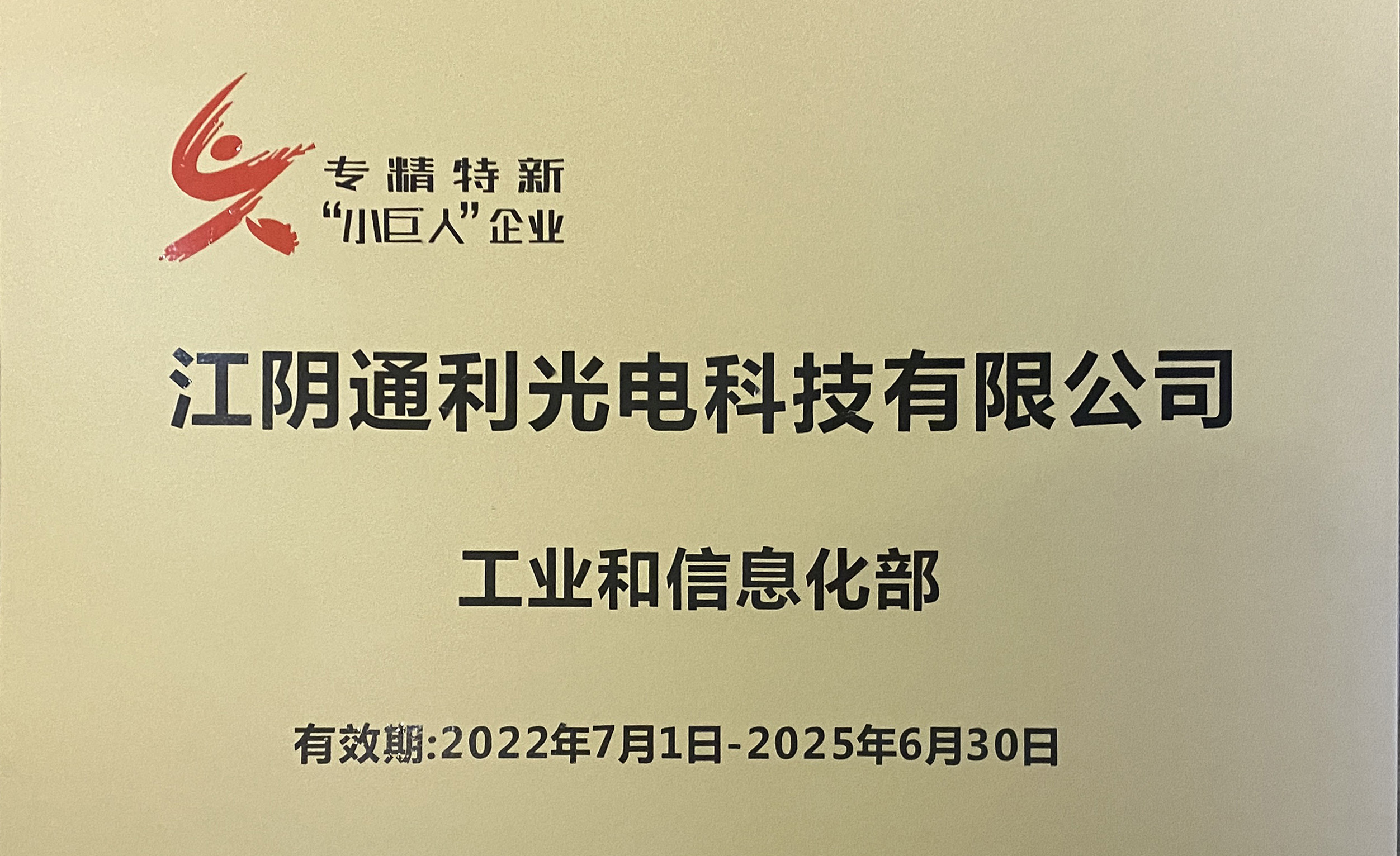 Jiangyin Tongli Optoelectronic Technology Co., Ltd.